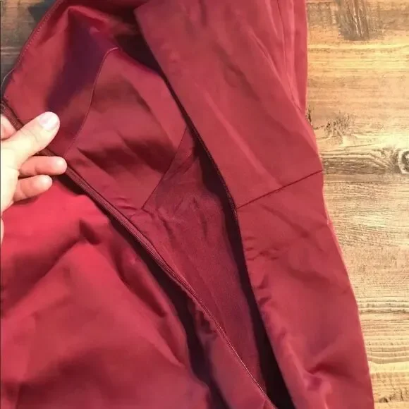 Style stalker burgundy short wedding dress prom